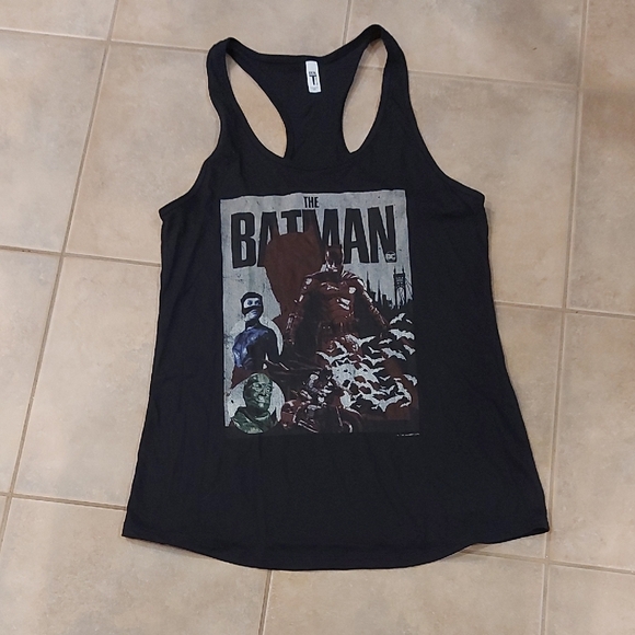 Batman Graphic Racerback Tank Top - Picture 1 of 4